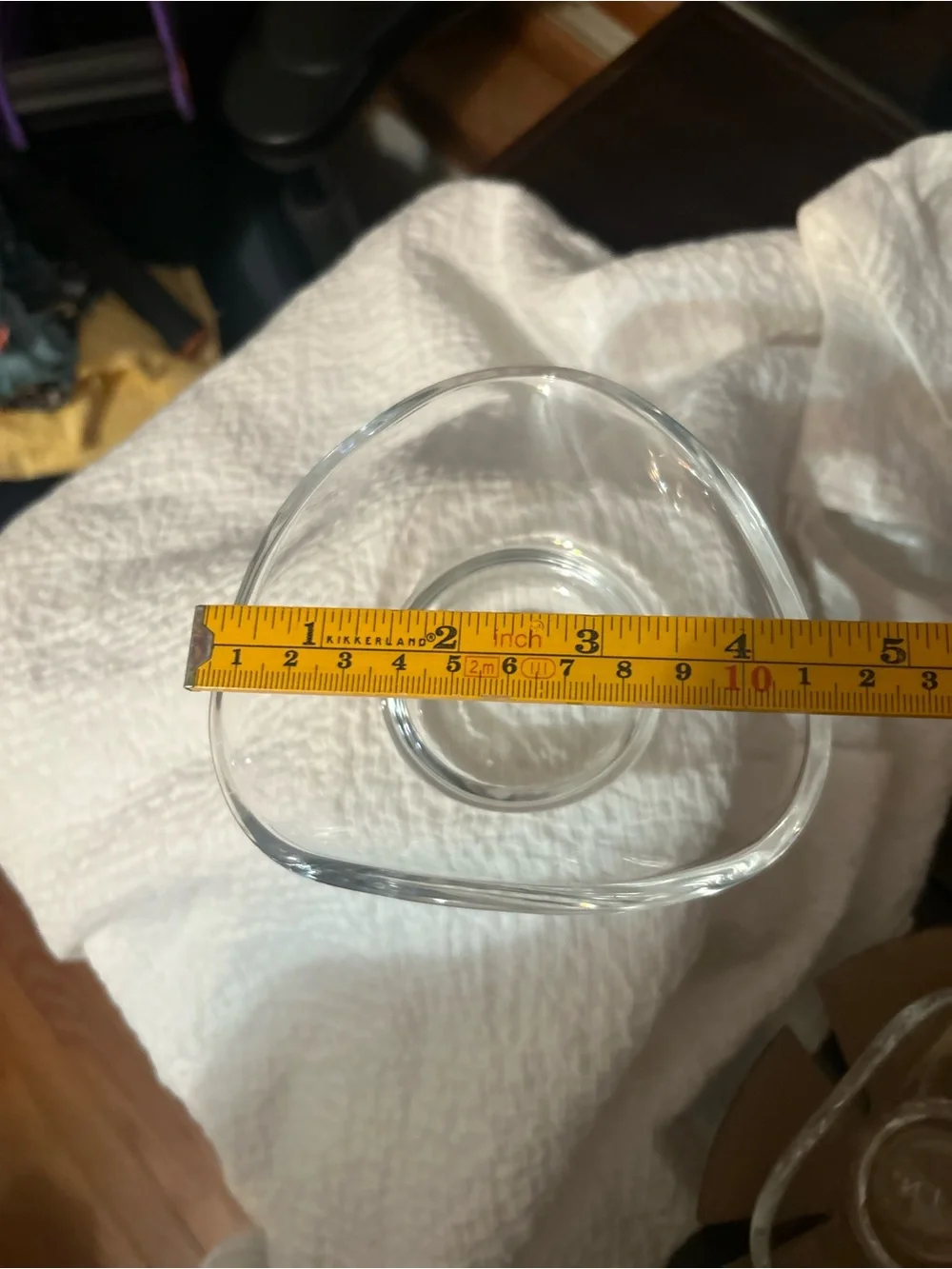 SIN White Urchin Glass Decorative Bowls - Set of 3
